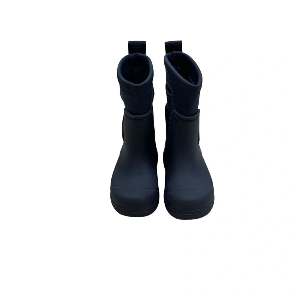 Ugg Toddler Navy Blue Droplet‎ Mini Rain Boots Size 7